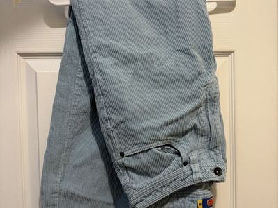 Light Blue Empyre Corduroy Pants - Casual, Comfortable Fit Size 30