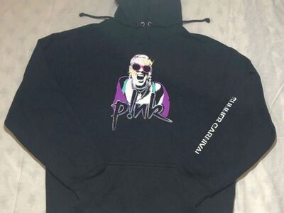 NEW P!nk Pink Summer Carnival 2023 Tour Dates Hoodie Pullover Sweatshirt Size S, L & XL