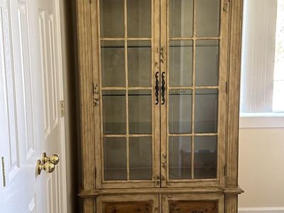 Beautiful Solid Wood Hutch for sale
