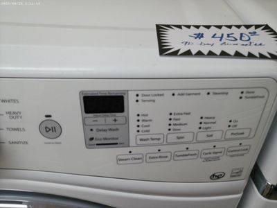 Stackable Front Load Washer and Electric Dryer~90 Day Guarantee