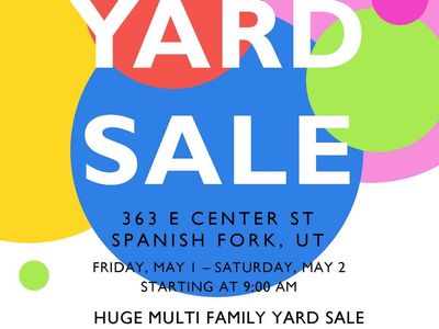 MULTI FAMILY YARD SALE
