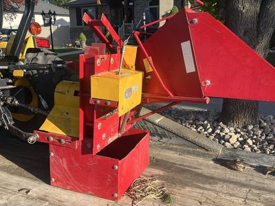 Wood chipper pto drive