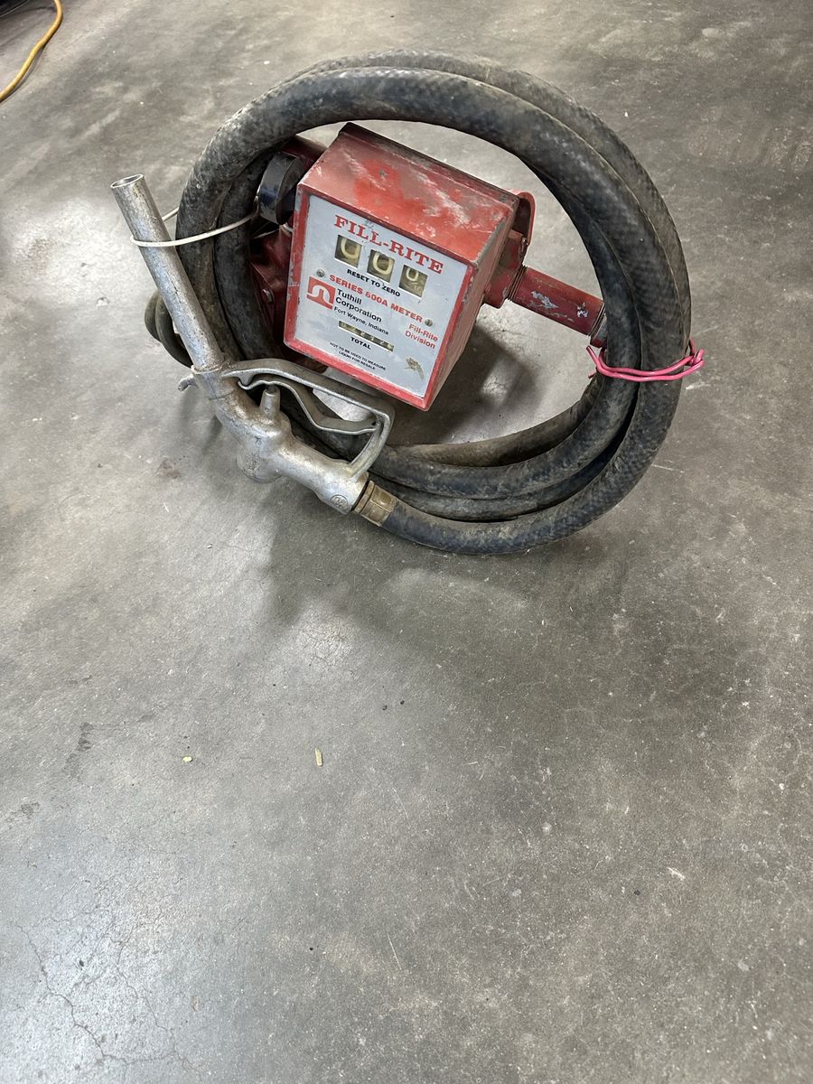 Fill-Rite Series 800A Tuthill Fuel Meter with Hose and Nozzle