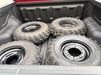 Polaris Sportsman 25x12 Tires And Wheels