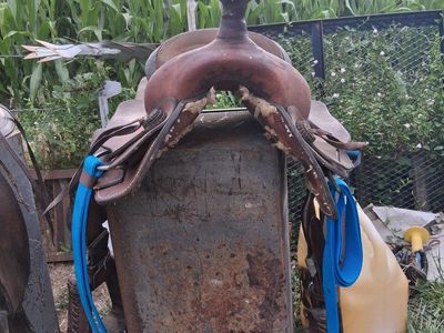 16in roping saddle