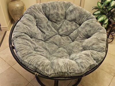 Papasan Chair Grey