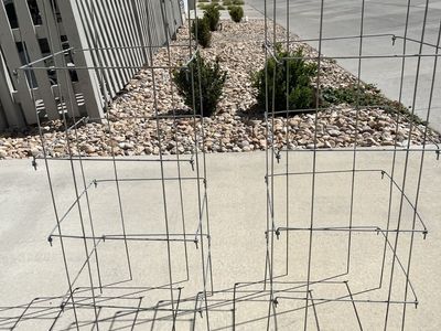Tomato Cages (2) approx 40”x15”x15”