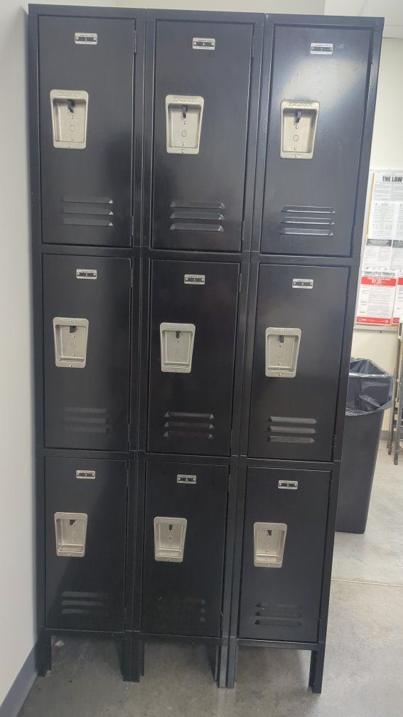 Jorgenson lockers 9 per unit