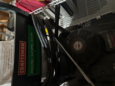 Craftsman 5.5 HP OHV Pressure Washer