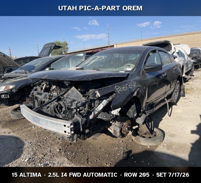2015 Nissan Altima Parts - UTPAP Orem