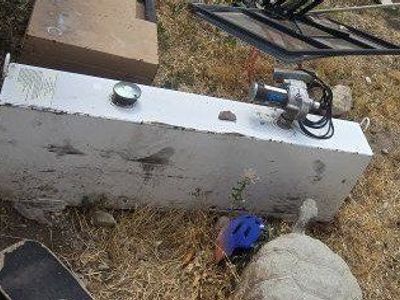 Fuel Transfer Tank with Pump , 45 gallon