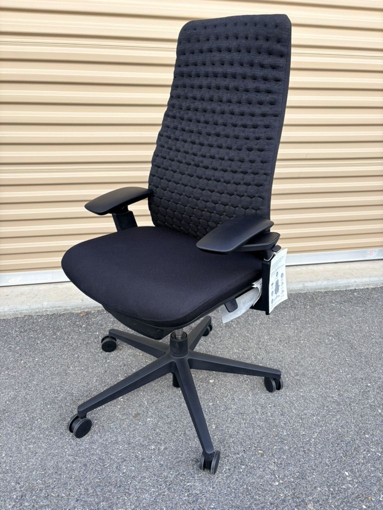 Haworth Digital Knit, Black Office Chair