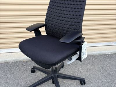 Haworth Digital Knit, Black Office Chair