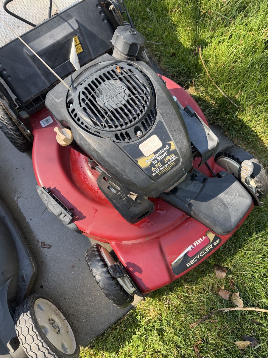 Toro self propelled mower