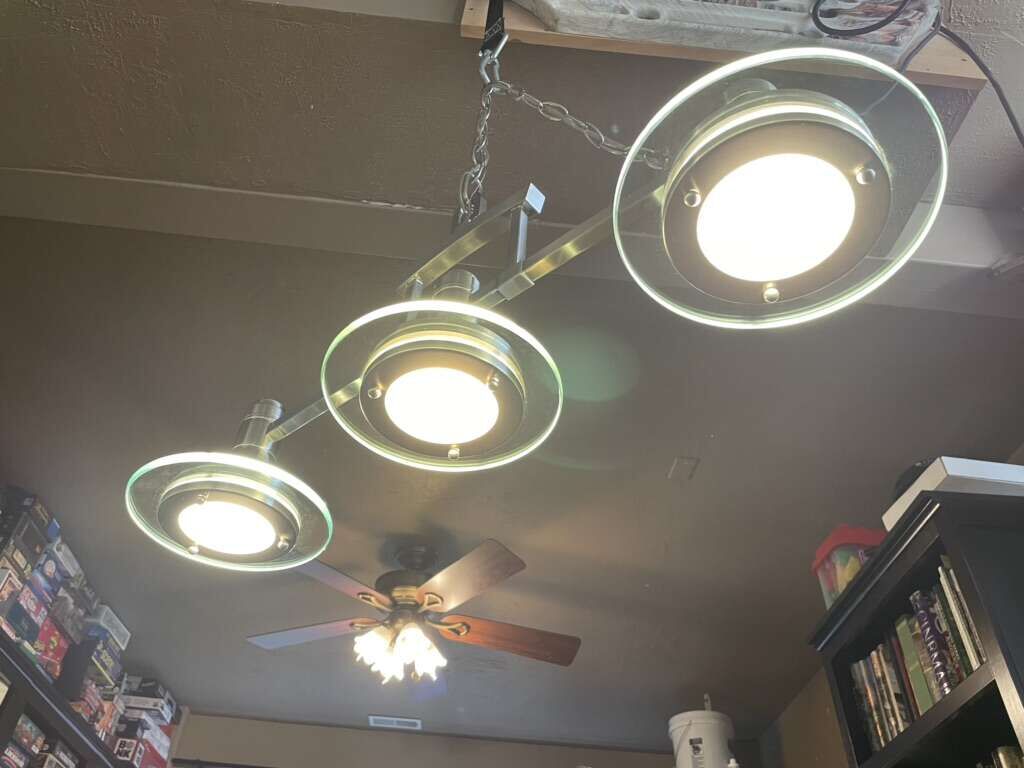 Nickel 3 Light Fixture