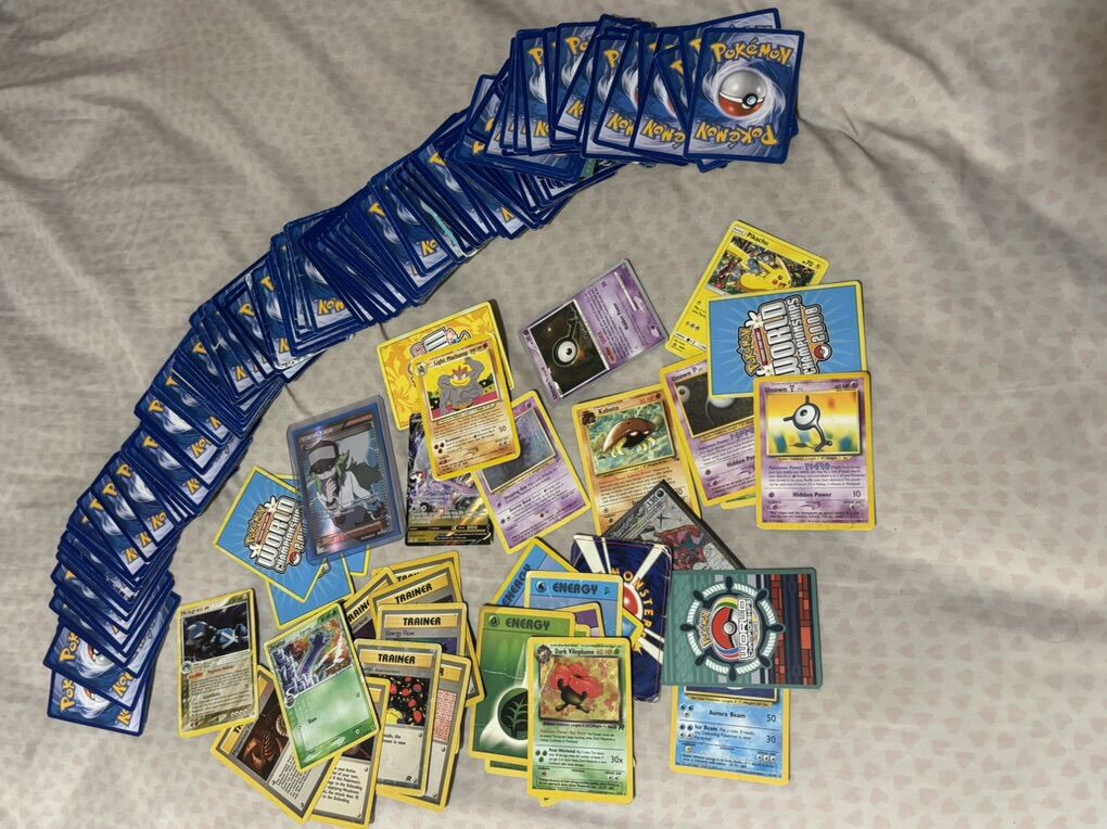 Selling My Childhood Pokemon Cards