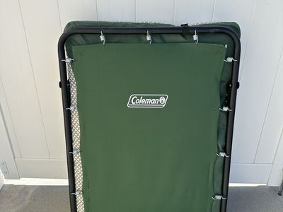 Coleman Foldable Camping Cot With Pad