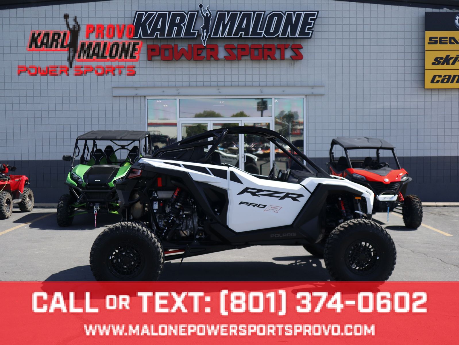 2026 POLARIS RZR Pro R Ultimate Ghost White Metall