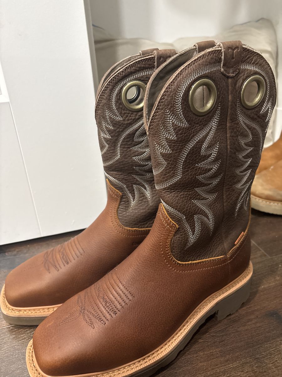 Tecovas Men's 8.5 LongHaul Saddle Comp Square Toe