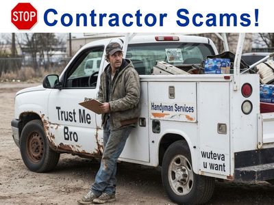 STOP Contractor Scams! Verify Your Contractor for: Handyman Carpenter Remodel Interior Exterior Kitchen Basement Bathroom Yard