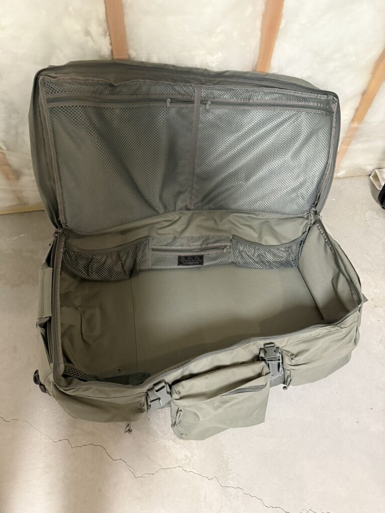 S.O.C. Green Roller Duffel Bag