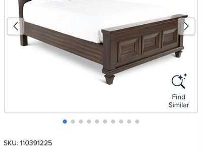 King size bed frame