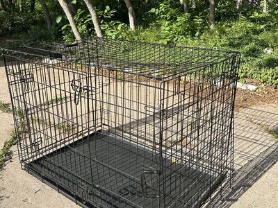 XL icrate wire dog crate, diuble doors