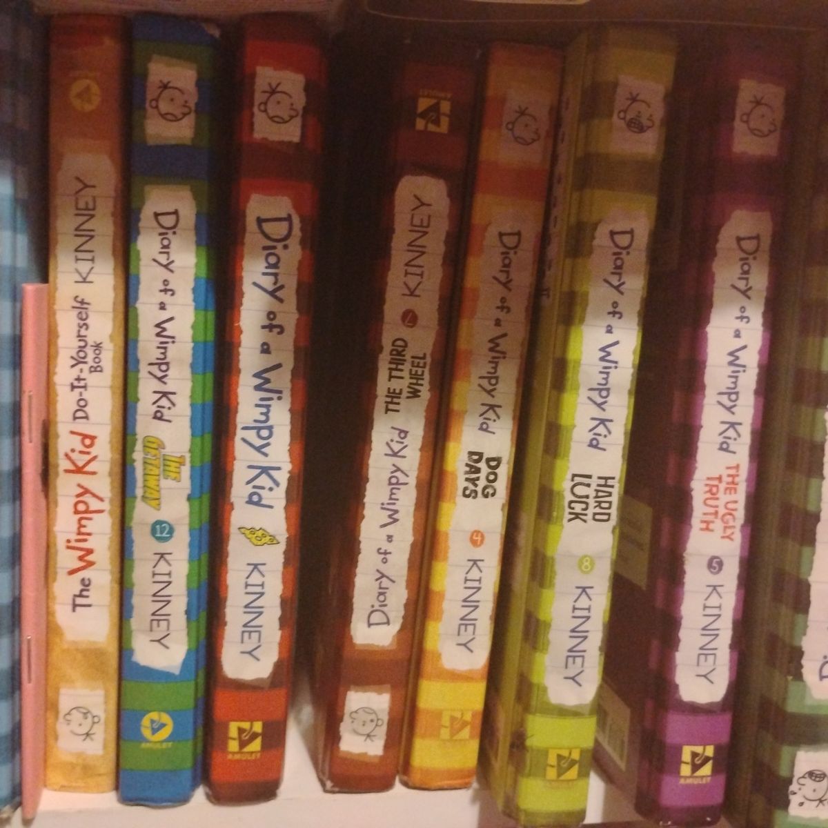 Diary of a wimpy kid books