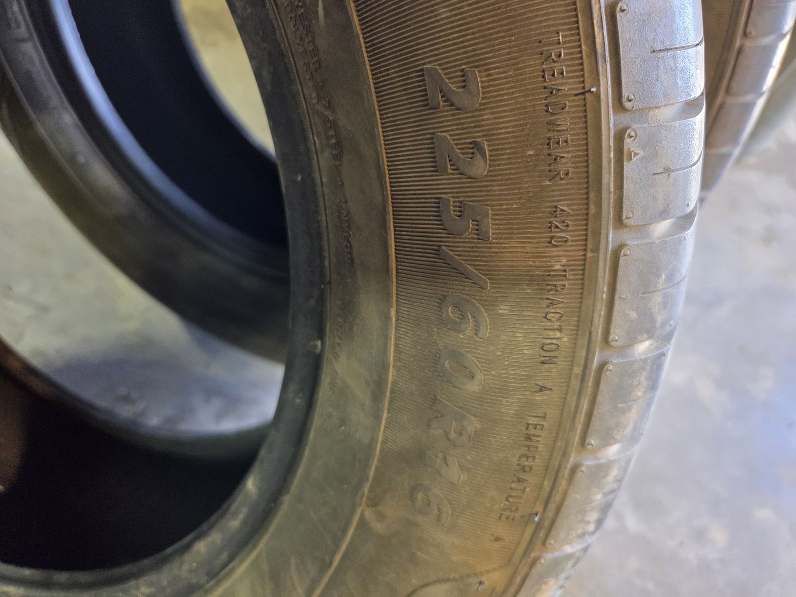 (2) 2256016 tires both for 60