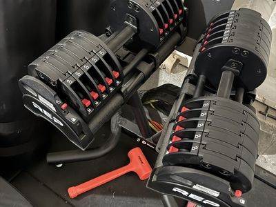 REP Quickdraw Adjustable Dumbbells - 5-60lbs