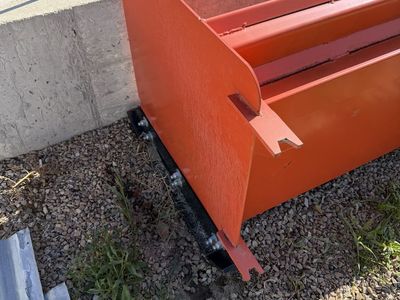 Brand new- 10' KC skid steer or wheel loader snow pusher
