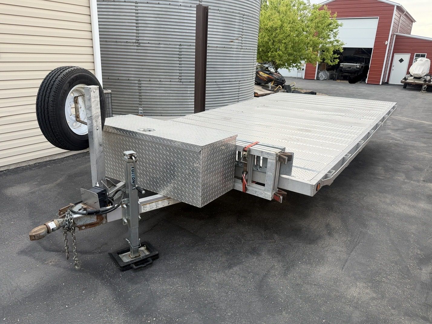 Aluminum ATV/UTV Flatbed Trailer