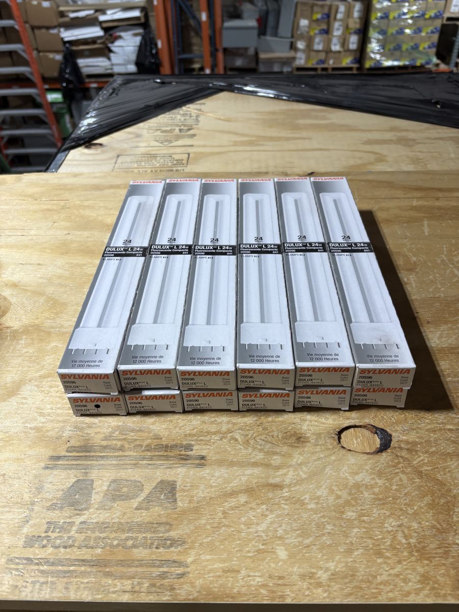 Sylvania Dulux L FT24DL/841/ECO light bulbs-----(12 available)-----(BULK PRICING AVAILABLE)