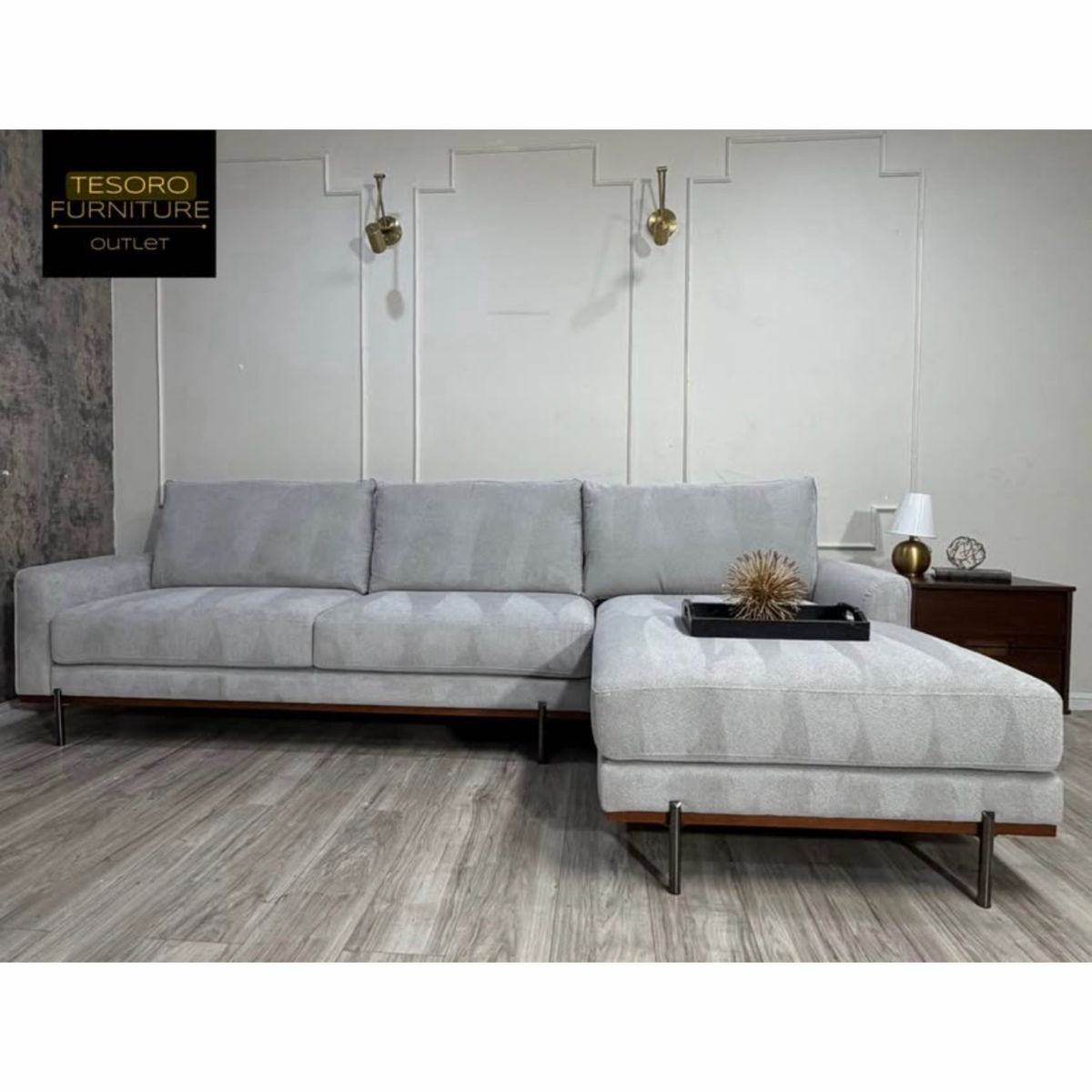 NEW MCM MYLA SECTIONAL WE OFFER DELIVERY