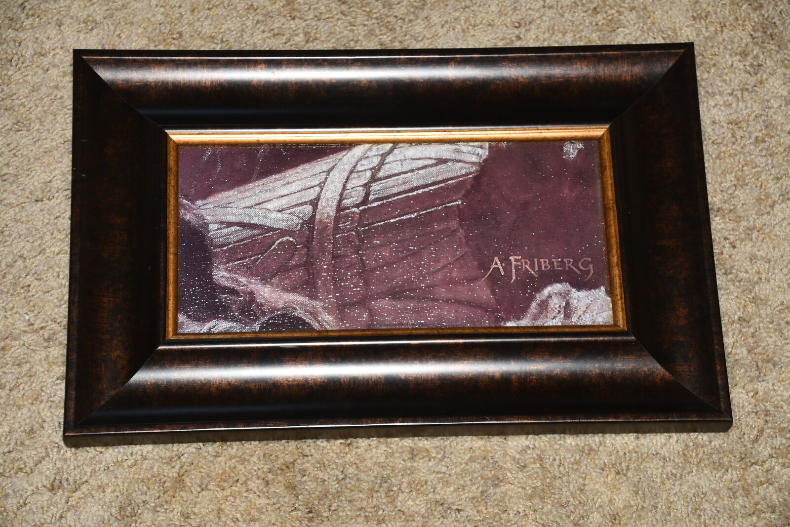 A FRIBERG PICTURE ~ TEXTURED ~ 10" x 15"