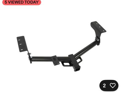 Brand new Black Steel Rear Towing Trailer Hitch Receiver with Mounting Hardware