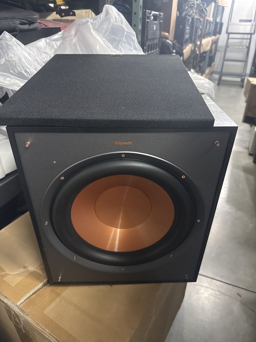 New Old Stock KLIPSCH R-120SW Powered 12” Subwoofer