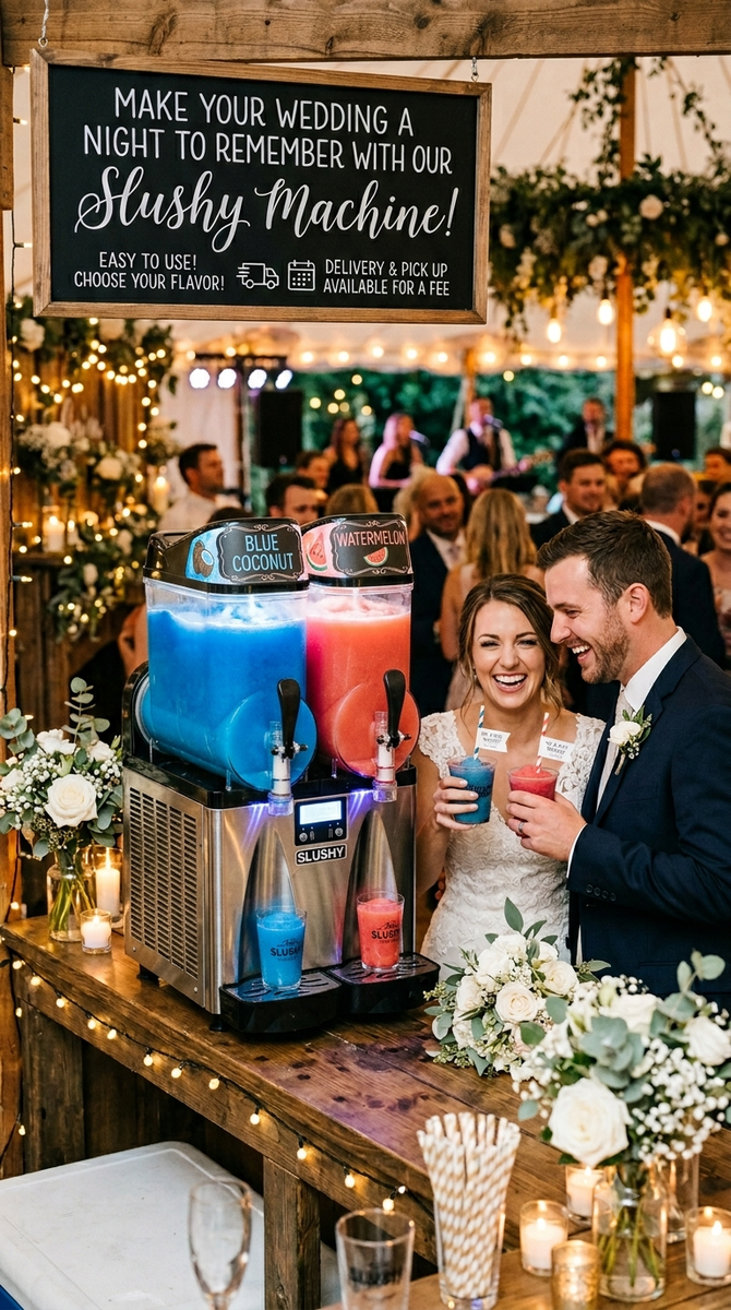 COMMERCIAL SLUSHY MACHINE - RENTAL