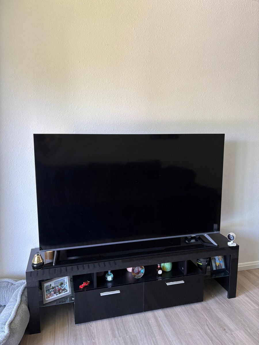 Tv and table