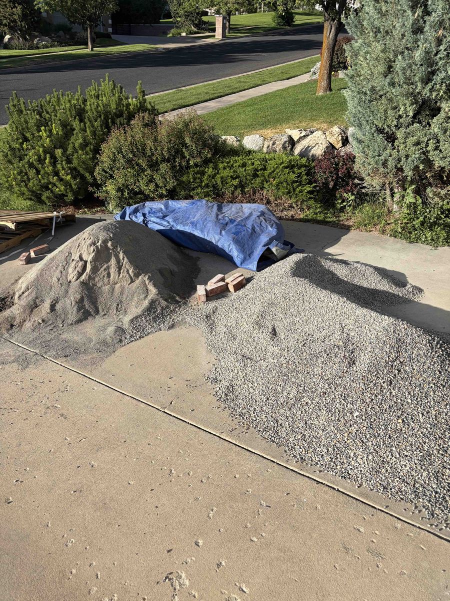 Pea Gravel and Concrete Sand