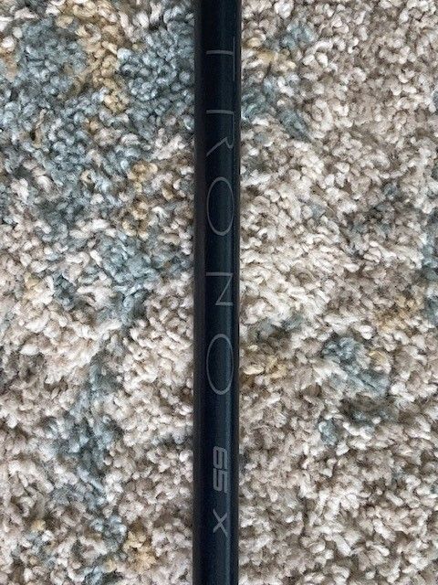 LA GOLF TRONO SHAFT, 65X, CALLAWAY TIP.