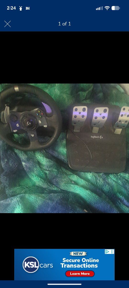 Logitech g920 steering wheel