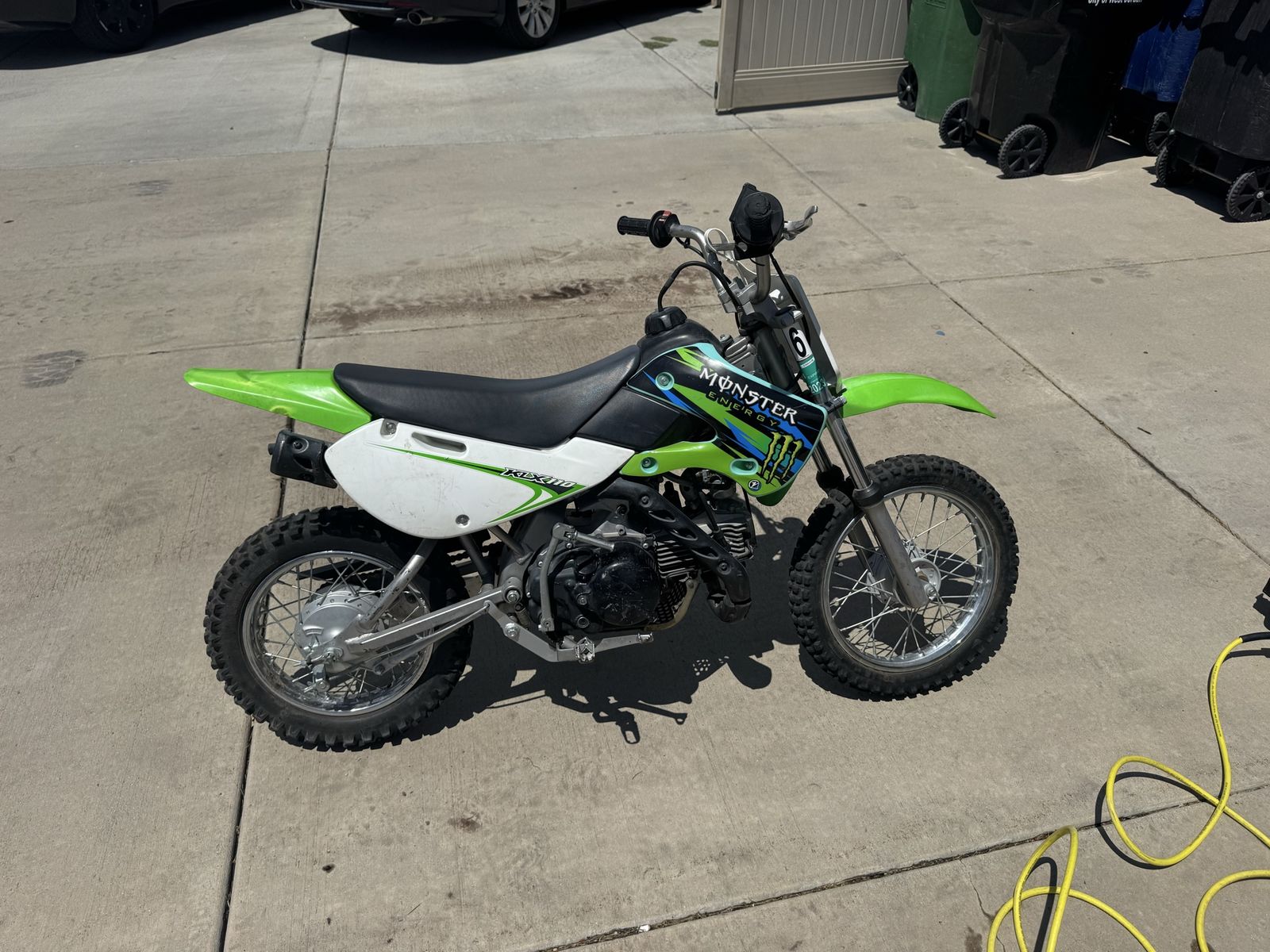 2008 Kawasaki KLX 110 Dirt Bike (Used)