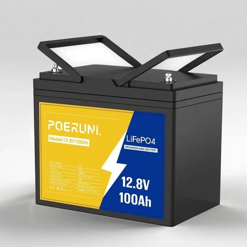 12V 100Ah LiFePO4 Mini Battery — Brand New