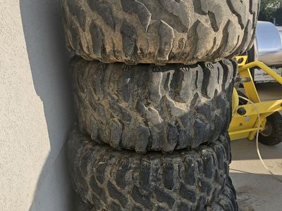 Honda Pioneer 1000 OEM Wheels & QuadBoss Tires – Complete Set of 4