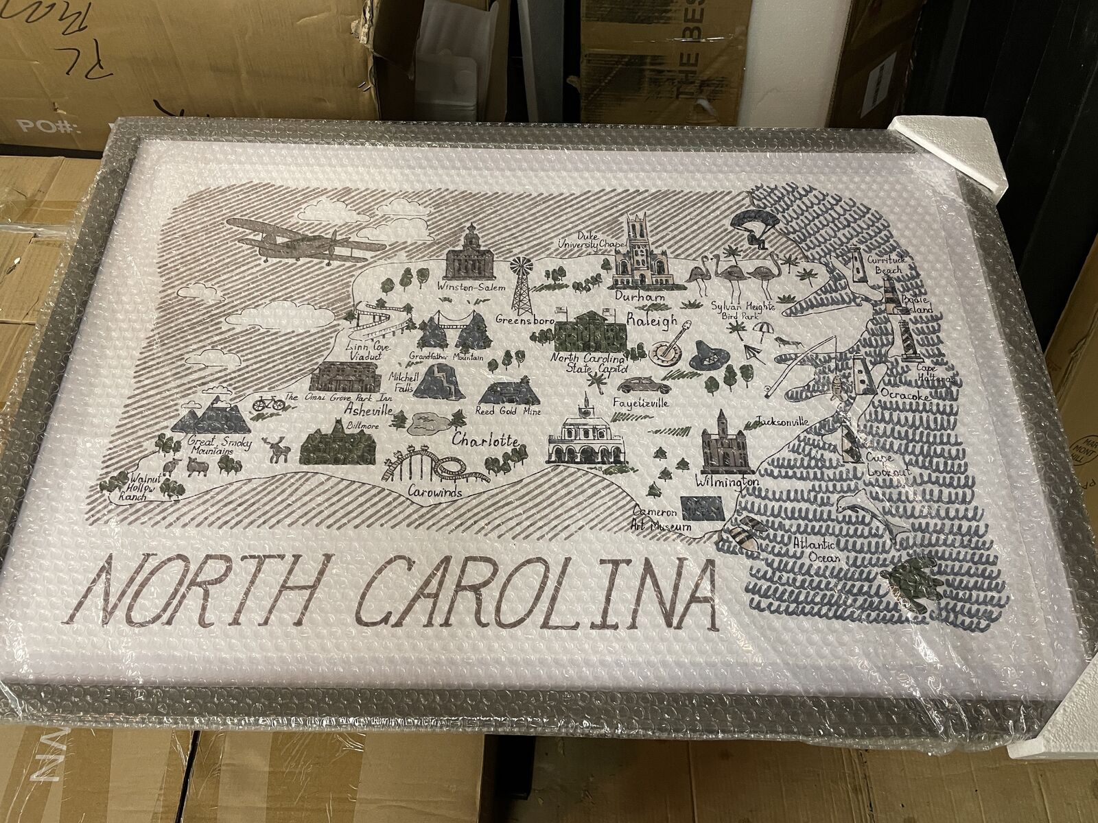 "North Carolina Spots II" by Marmont Hill Painting Print