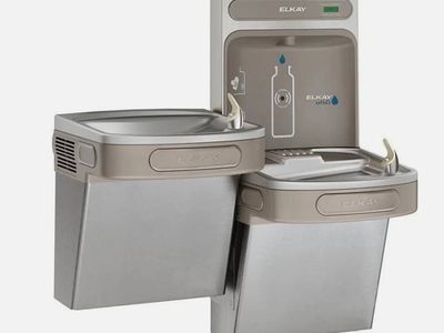 Elkay EZSTL8WSLK BI-LEVEL Water Fountain Bottle Filling Station Refrigerated NEW