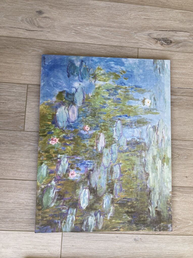 Monet Picture On The Board