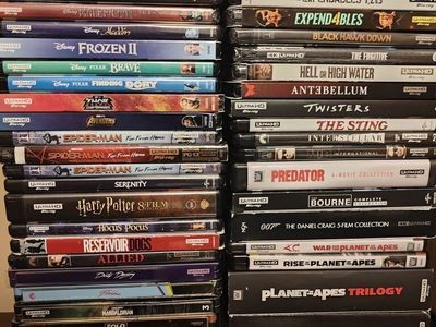 4K Movies from $10 Blurays from $4