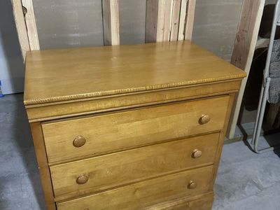 Night stand and dresser